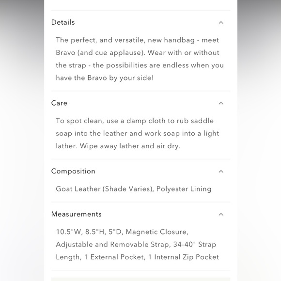 Noonday Collection Bravo bag. NWT - Picture 6 of 6